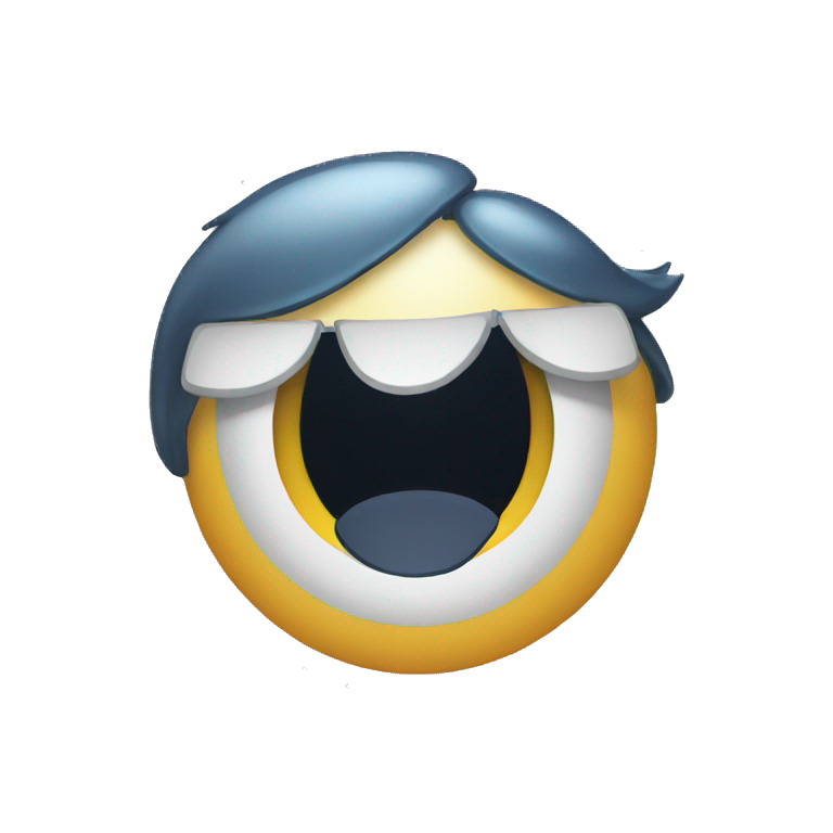 Head nodding yes with headphones | AI Emoji Generator