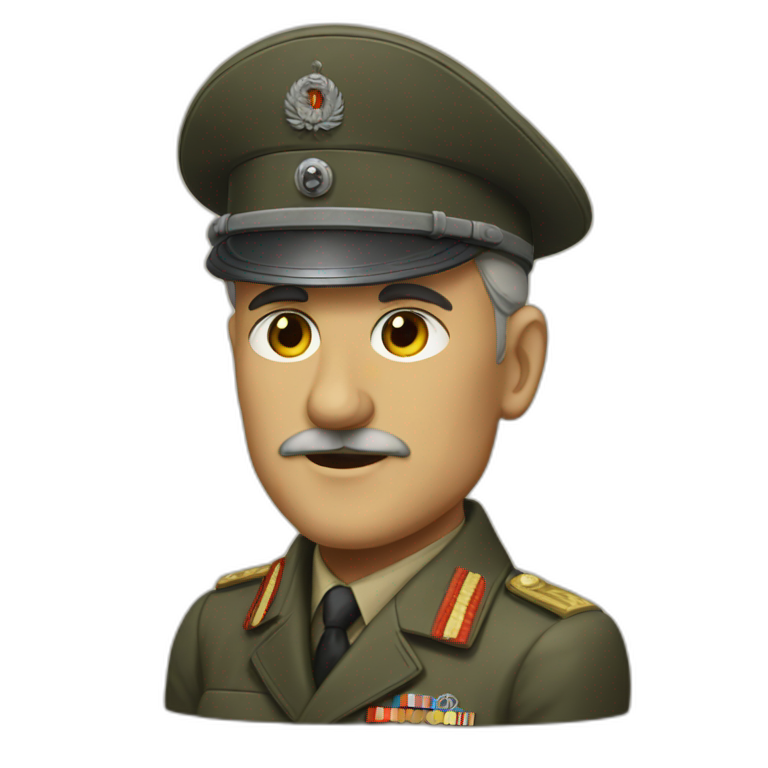 german war leadee | AI Emoji Generator