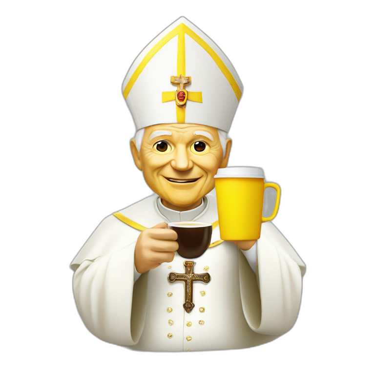 pope john paul II | AI Emoji Generator