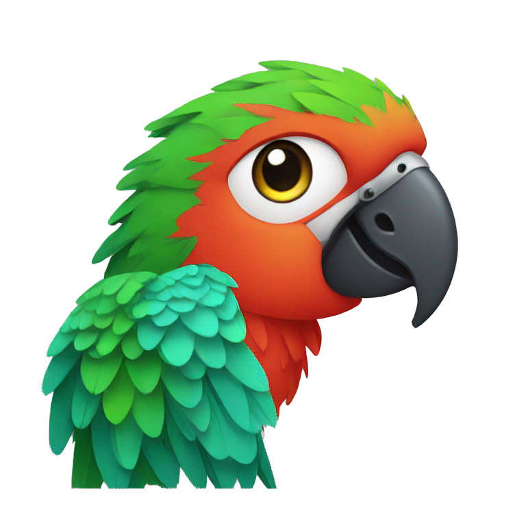 - parrot- cockatoo | AI Emoji Generator