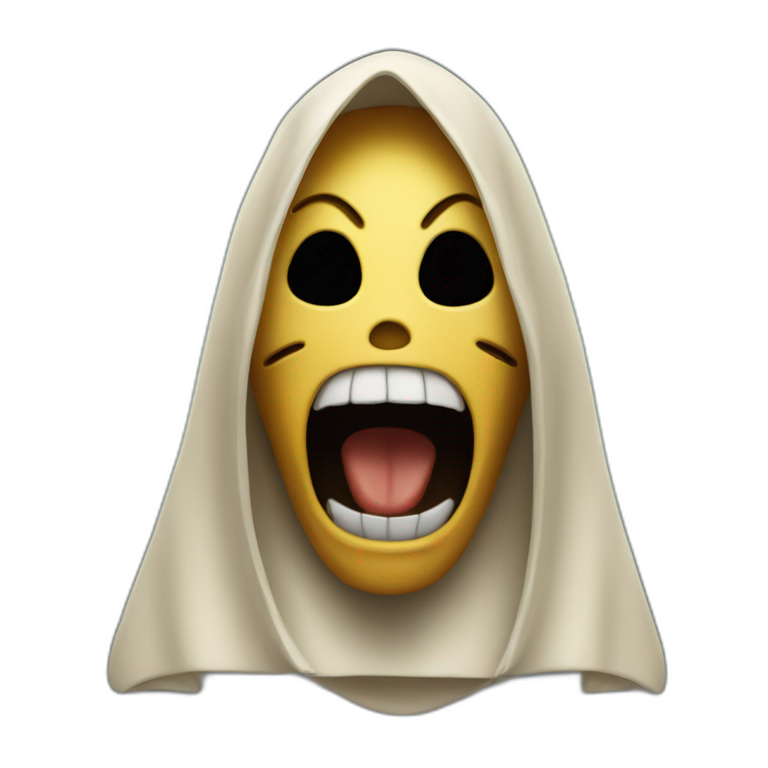 Mask in Movi Scream | AI Emoji Generator