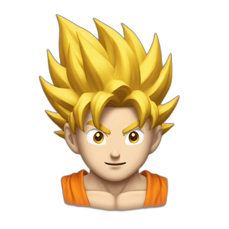 San Goku sad | AI Emoji Generator