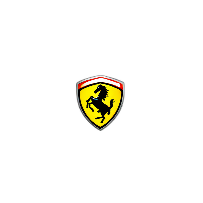 ferrari logo on tesla | AI Emoji Generator