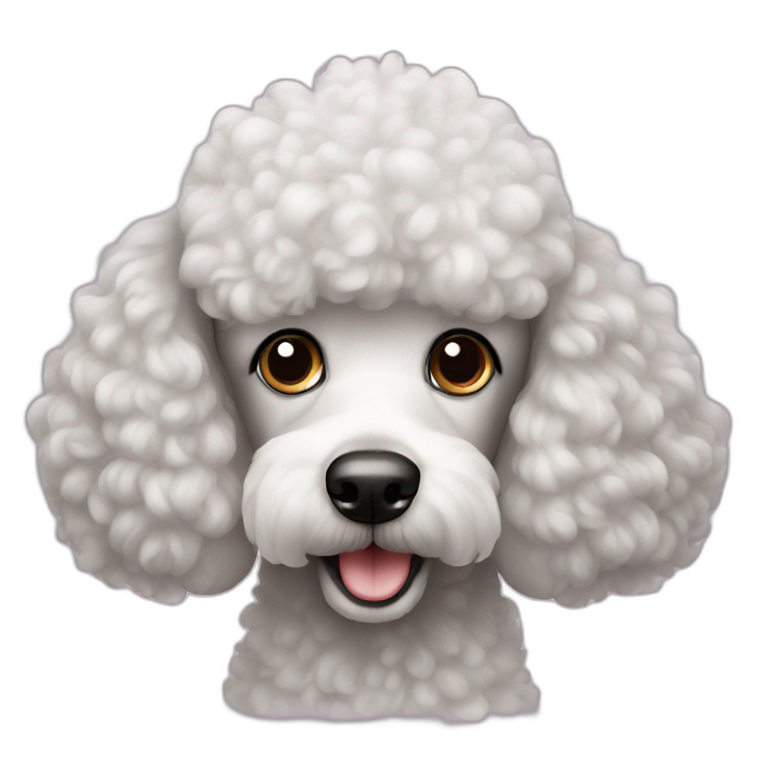 Poodle | AI Emoji Generator