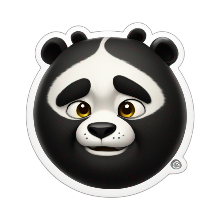 kung fu panda | AI Emoji Generator