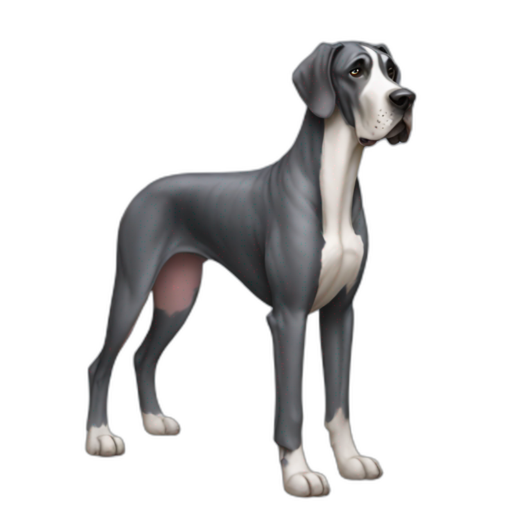 Great dane | AI Emoji Generator