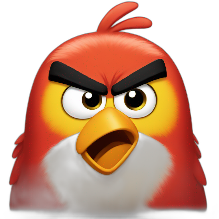 Angry bird | AI Emoji Generator