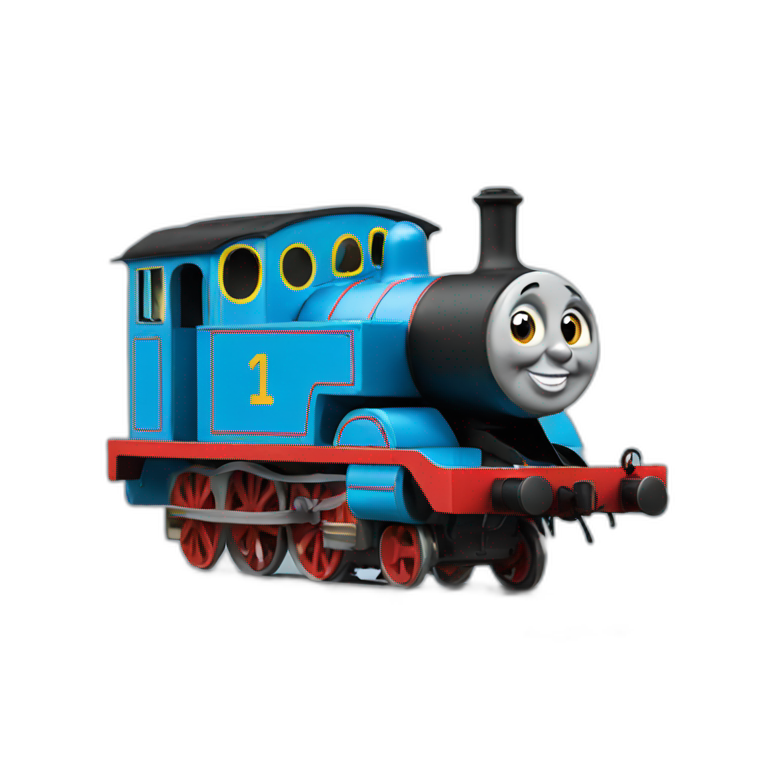 thomas-the-train-as-human | AI Emoji Generator