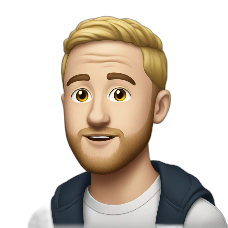 mac miller smiling | AI Emoji Generator