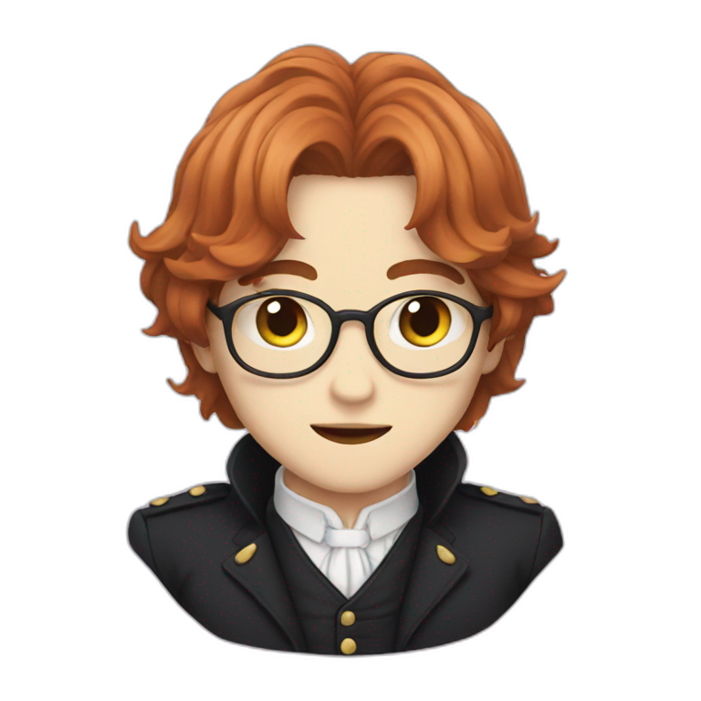 Chuuya nakahara | AI Emoji Generator