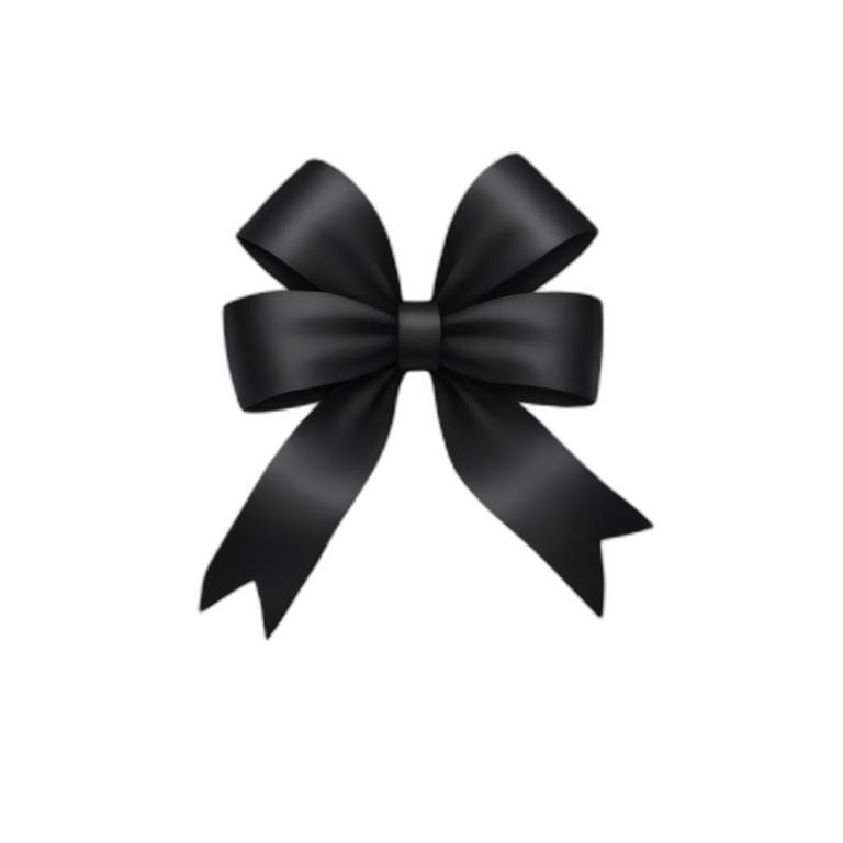 black bow | AI Emoji Generator