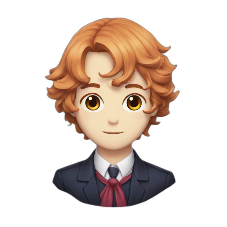 Chuuya nakahara | AI Emoji Generator