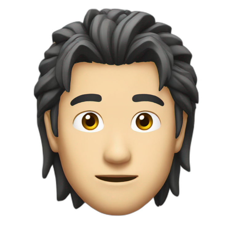 Ryo saeba with magnum 357 | AI Emoji Generator