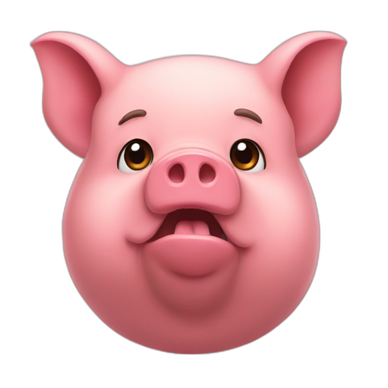 A man bear pig | AI Emoji Generator