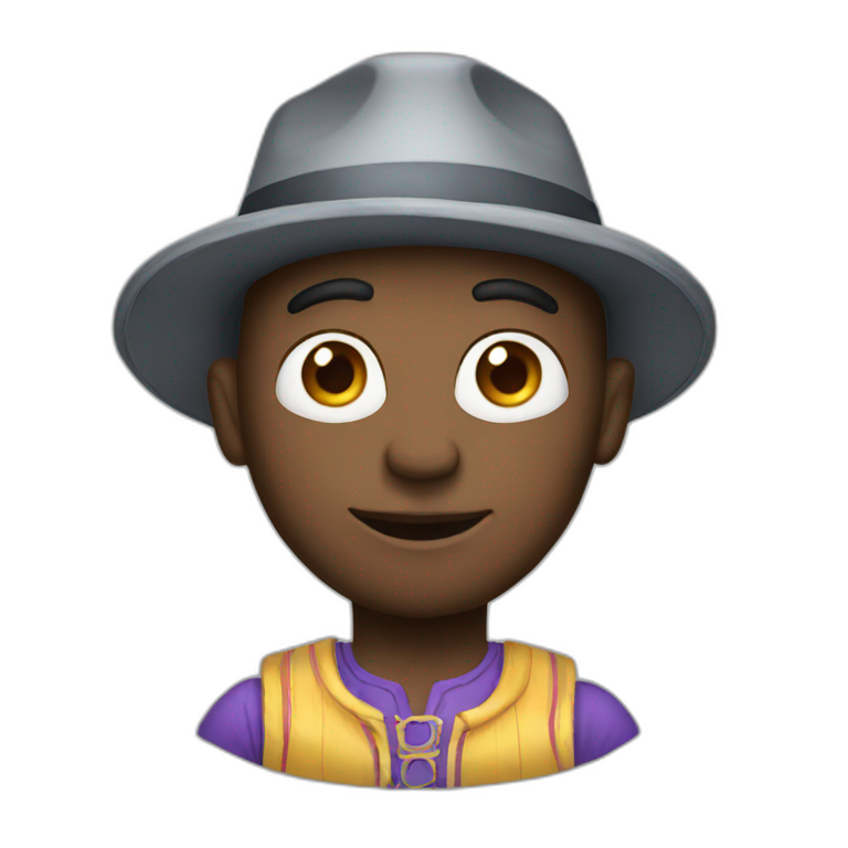 Emoji de digital circus pomni | AI Emoji Generator