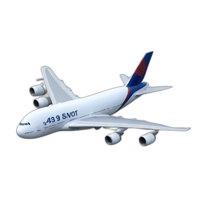 Airbus A380 | AI Emoji Generator