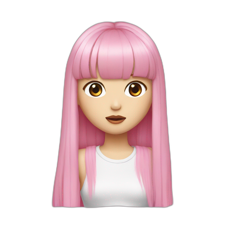 Lisa monoban from blackpink | AI Emoji Generator