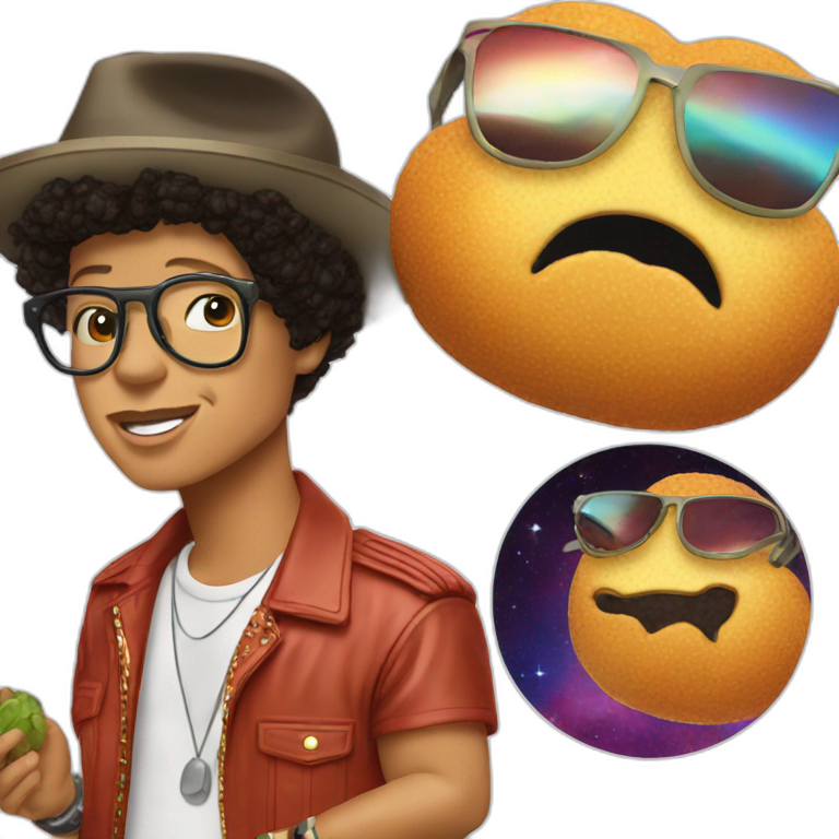 Bruno Mars Eat à Mars Ai Emoji Generator