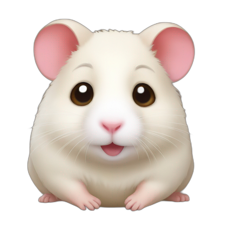 Hamster-kiss-love | AI Emoji Generator