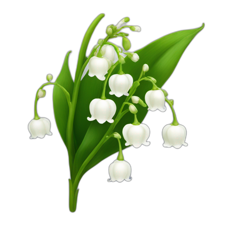 lily of the valley | AI Emoji Generator