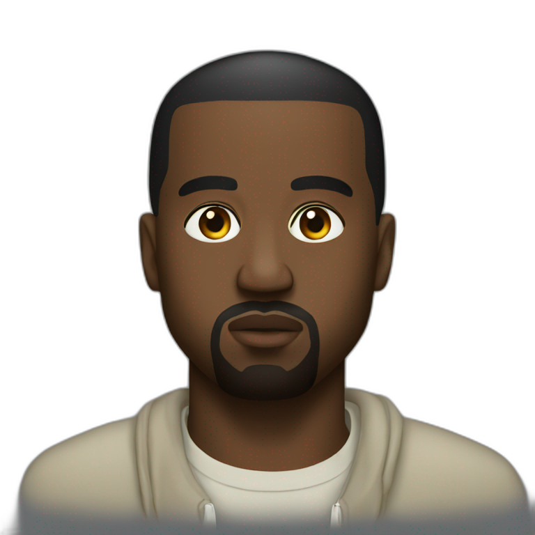 Kanye west springbok | AI Emoji Generator