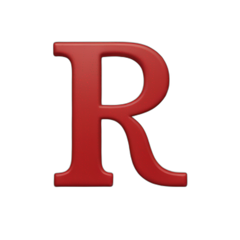 letter r | AI Emoji Generator