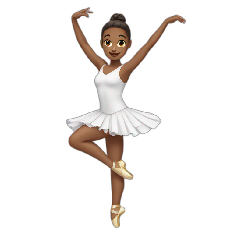 girl ballet dancer | AI Emoji Generator