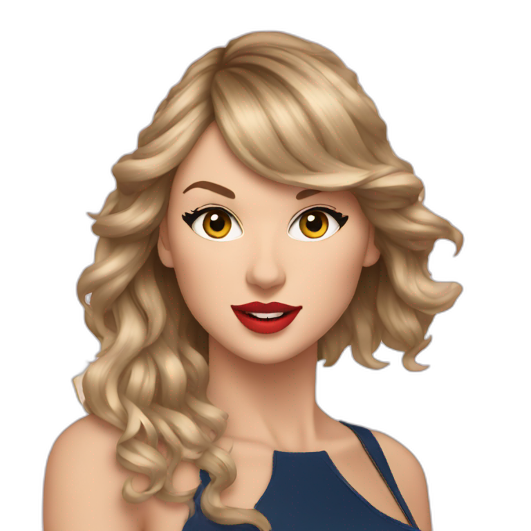 Taylor swift shocked | AI Emoji Generator