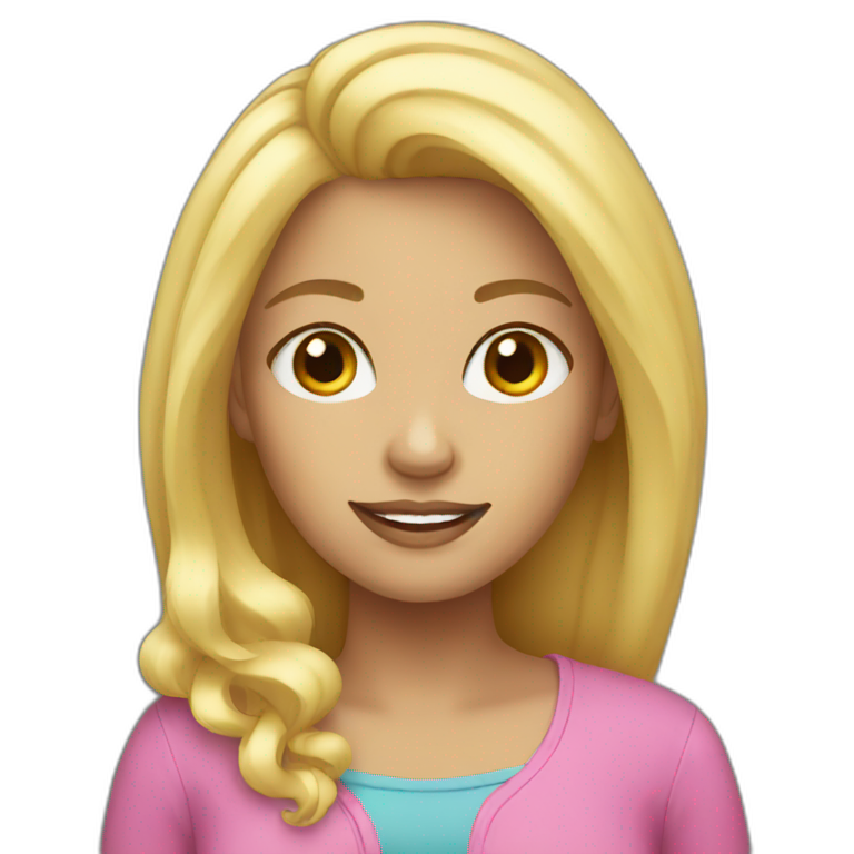 Astrology blonde | AI Emoji Generator