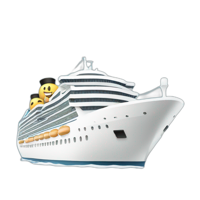 cruise ship | AI Emoji Generator