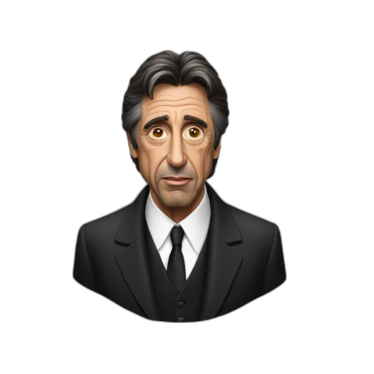 godfather mafia al pacino AI Emoji Generator