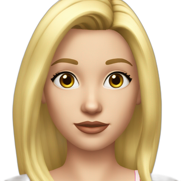 Sims+4+Nancy+Landgraab-Woman-blonde-hair-perfectly-centered | AI Emoji ...