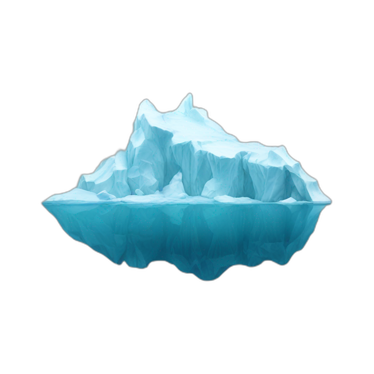 Iceberg | AI Emoji Generator