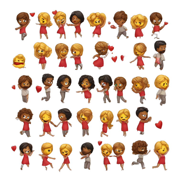 people in love | AI Emoji Generator