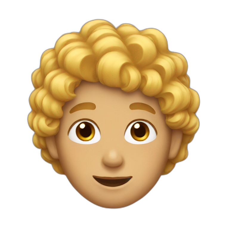 Black man with waves | AI Emoji Generator