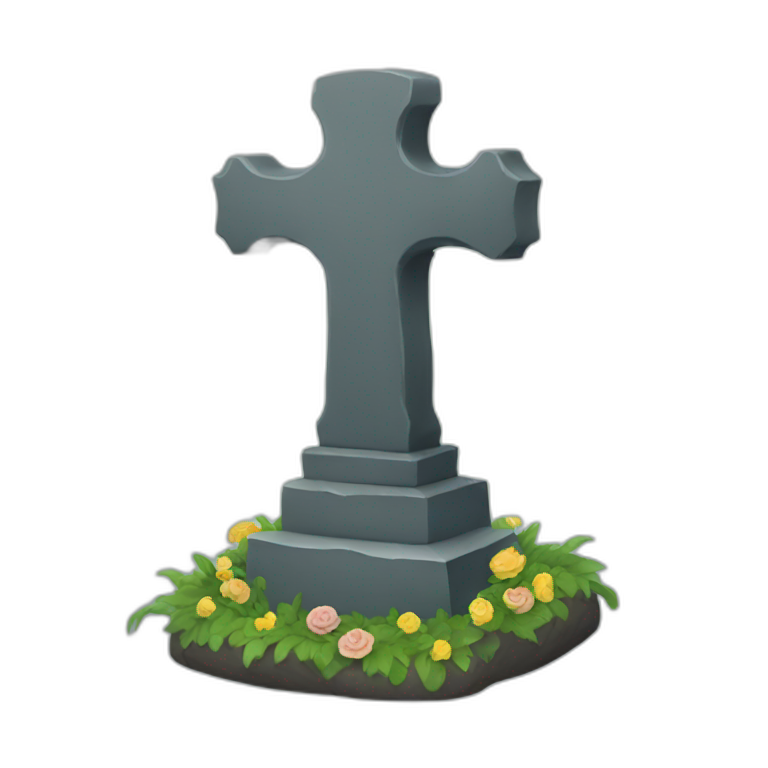 a grave | AI Emoji Generator