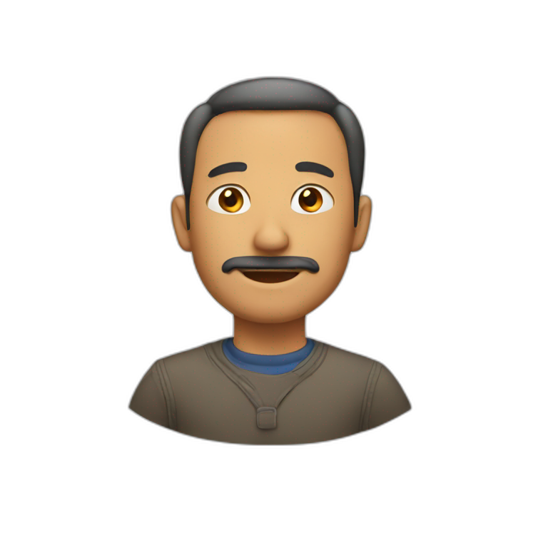 dad bod model | AI Emoji Generator