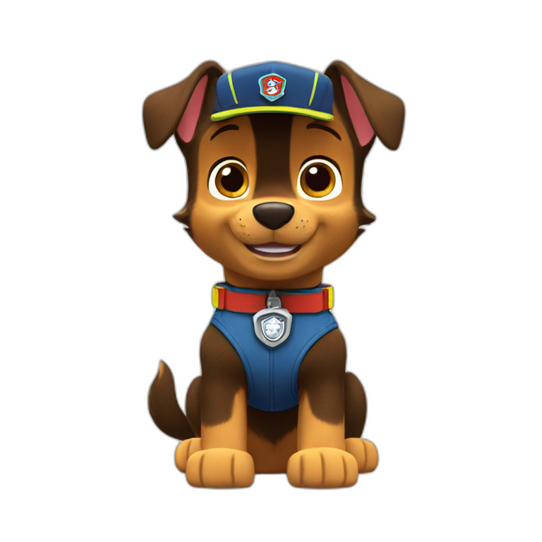 Skye from paw patrol pomeranian | AI Emoji Generator