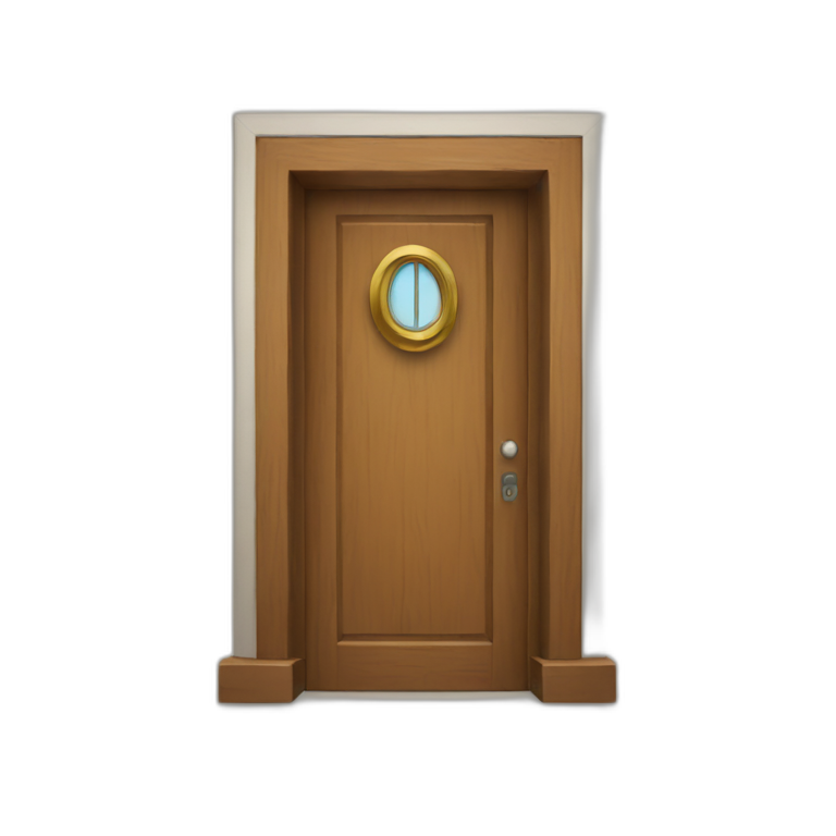 Knocking a door AI Emoji Generator