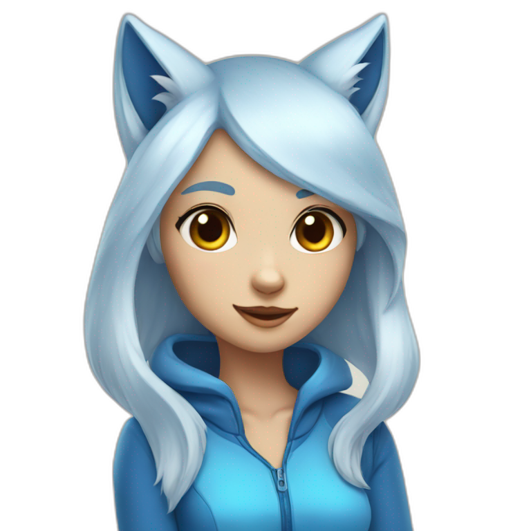 red fox girl | AI Emoji Generator