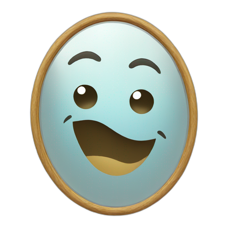 Charme Der Stuck In A Mirror Ai Emoji Generator