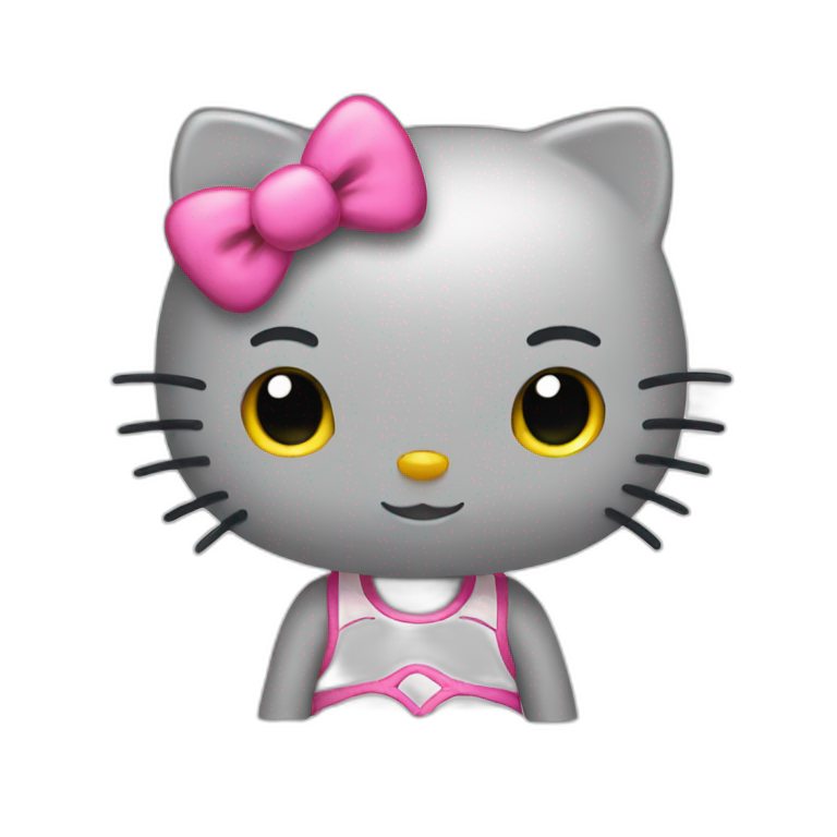 Hello kitty | AI Emoji Generator