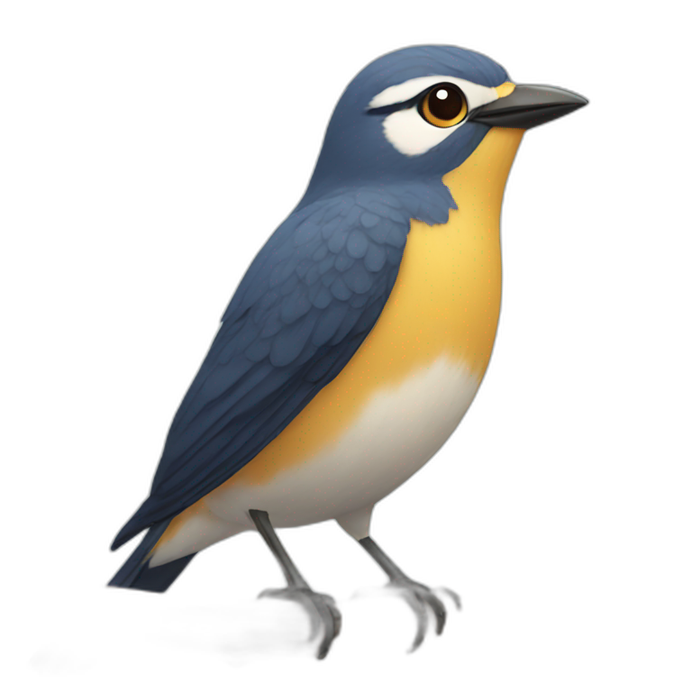 a native american child playing with birds | AI Emoji Generator