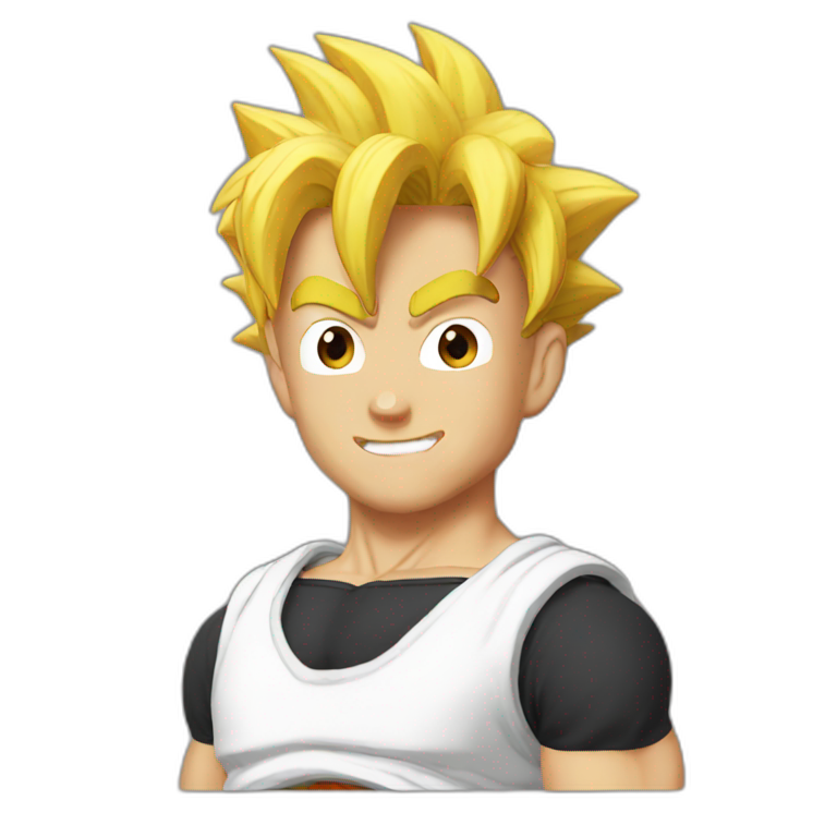 trunks from dragon ball | AI Emoji Generator