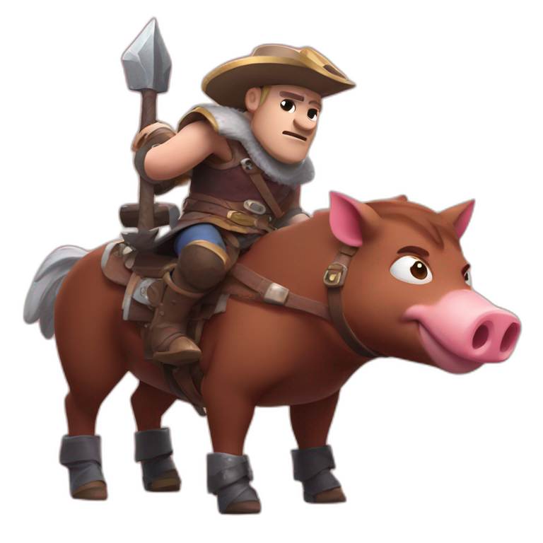 Hog Rider Ai Emoji Generator 5197