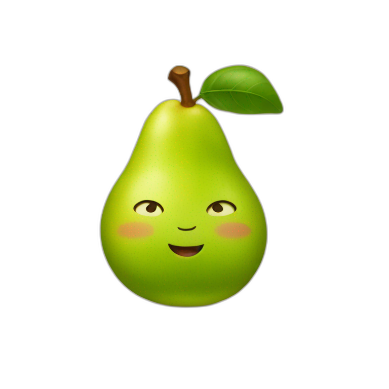 punky pear | AI Emoji Generator