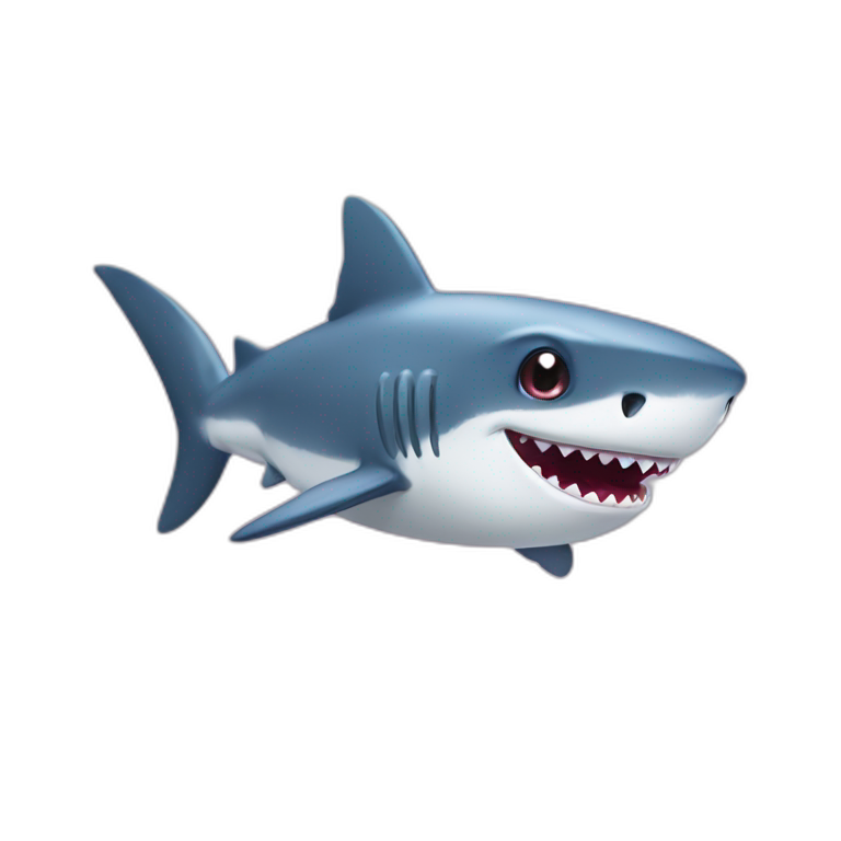 Jeff the baby land shark | AI Emoji Generator