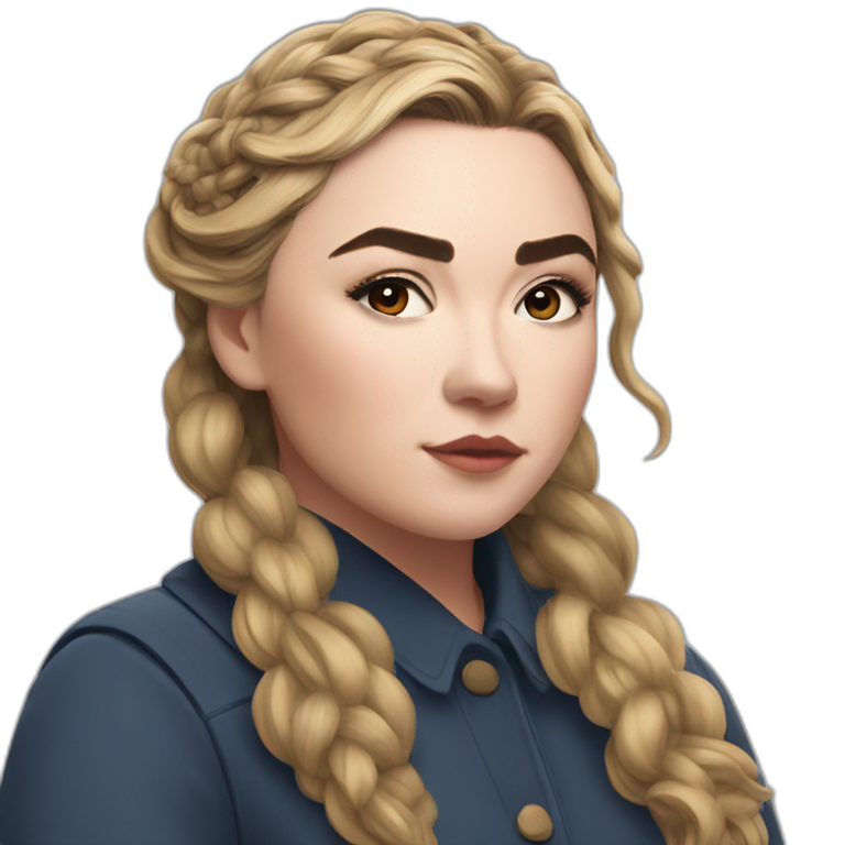 florence nightingale in nurse uniform | AI Emoji Generator