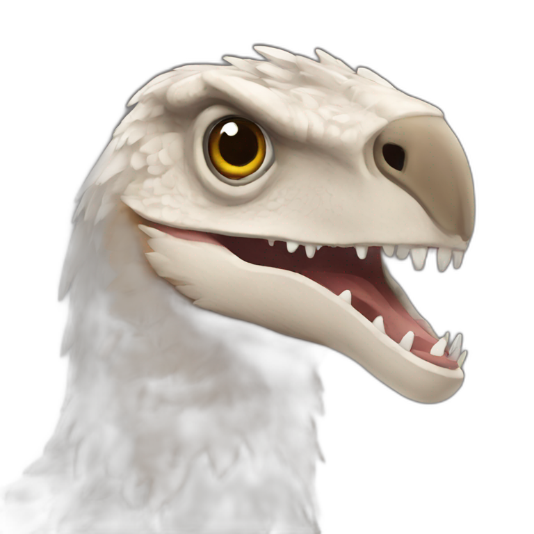 Raptor jurassique parc | AI Emoji Generator