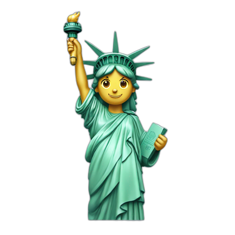 liberty statue | AI Emoji Generator